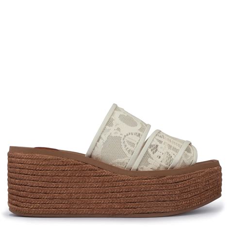 chloe espadrilles|chloe woody lace espadrilles.